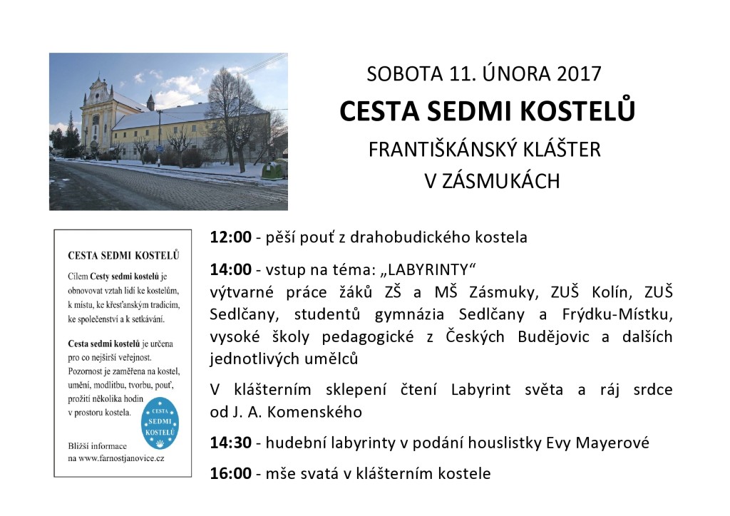 Cesta sedmi kostelů 2017